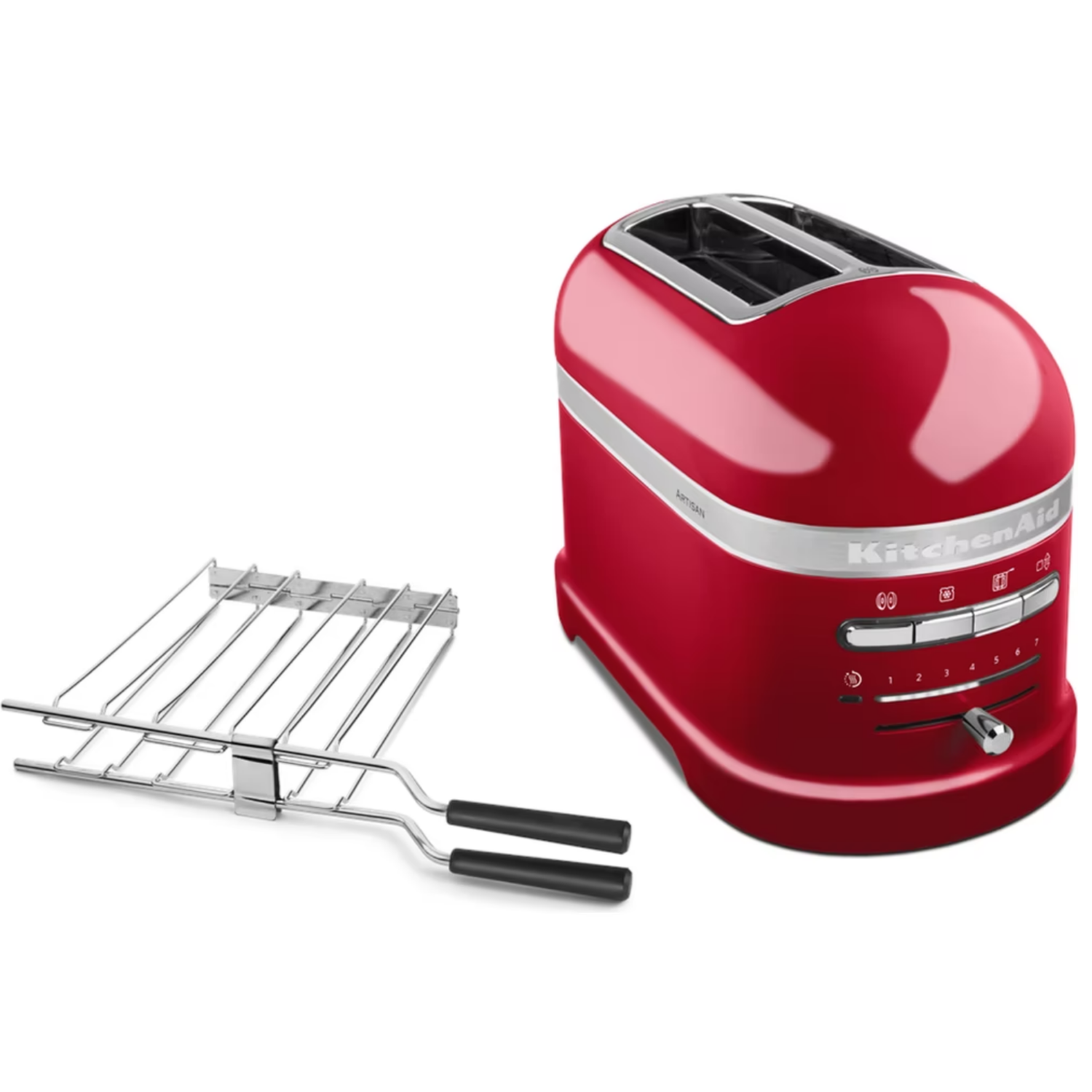 Kitchenaid 2 Dilim Ekmek Kız.5KMT2204 Candy Apple-ECA