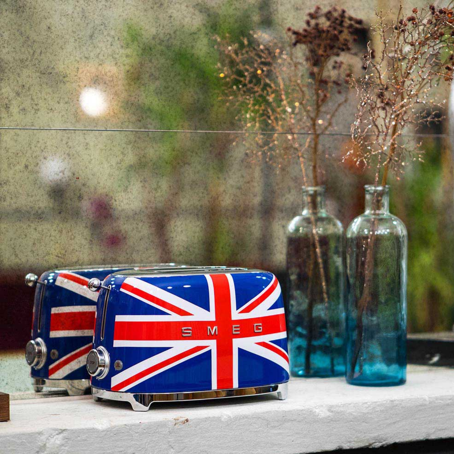 Smeg 2X2 Ekmek Kızartma Makinesi British Union Jack Tsf01Ujeu