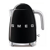 Smeg Kettle- Linea 50'S Retro Style- Black Klf03Rdeu