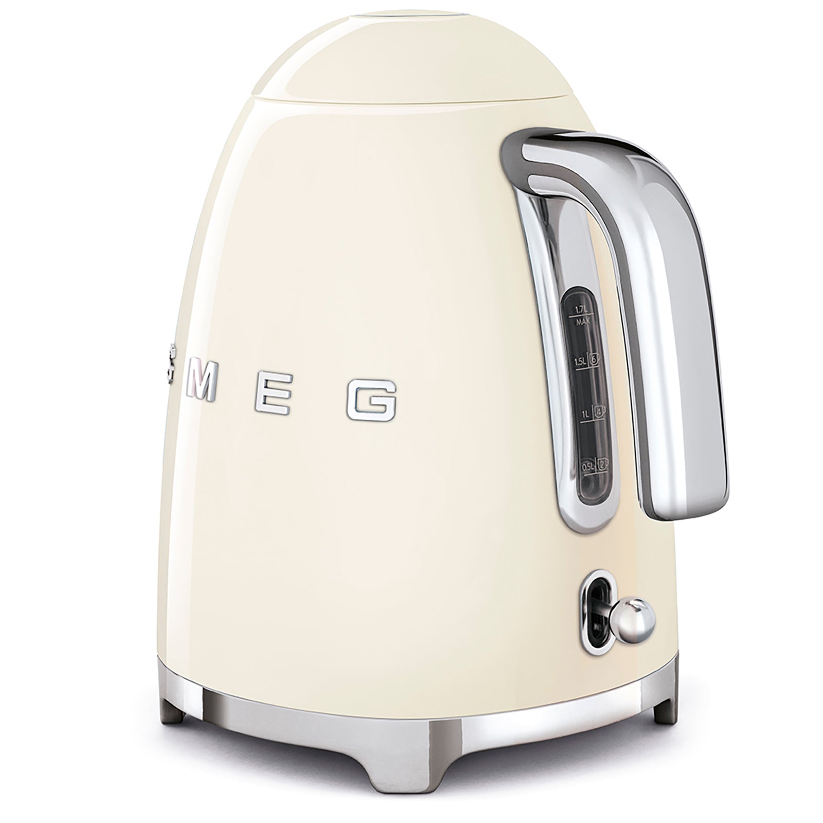 Smeg Kettle- Linea 50'S Retro Style- Cream Klf03Rdeu