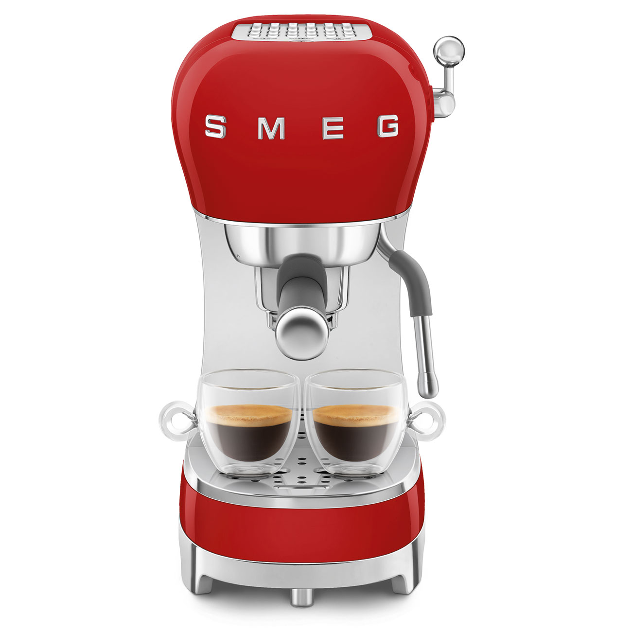 Smeg Espresso Kahve Makinesi Kırmızı ECF02RDEU