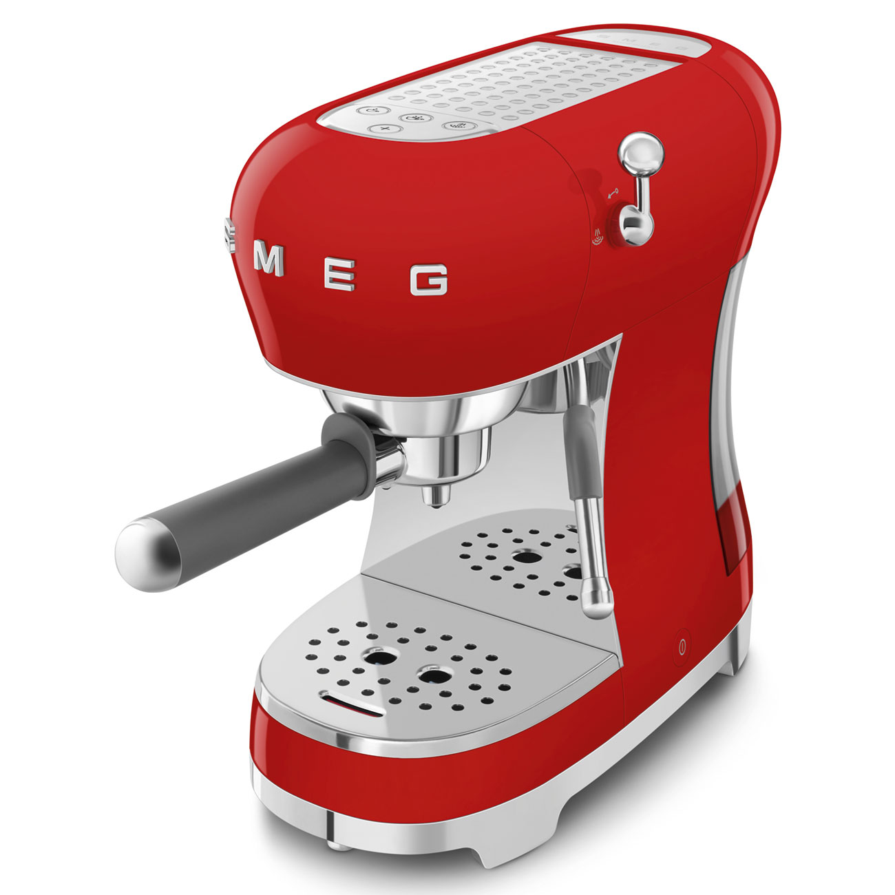 Smeg Espresso Kahve Makinesi Kırmızı ECF02RDEU