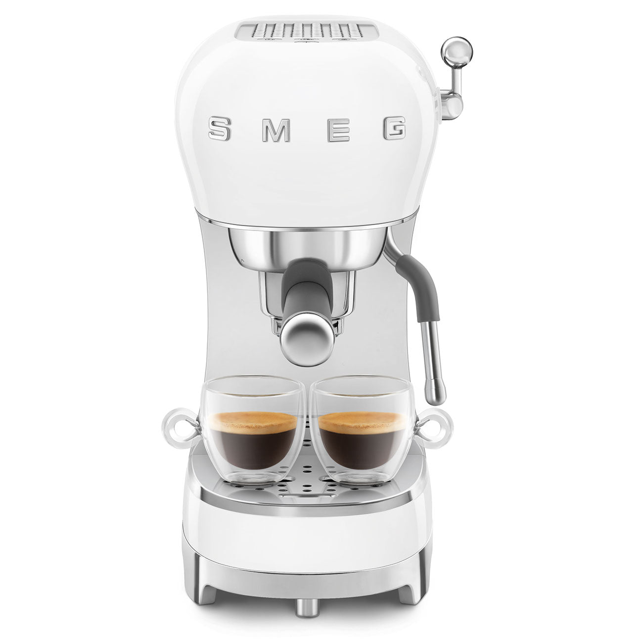 Smeg Espresso Kahve Makinesi Beyaz ECF02WHEU