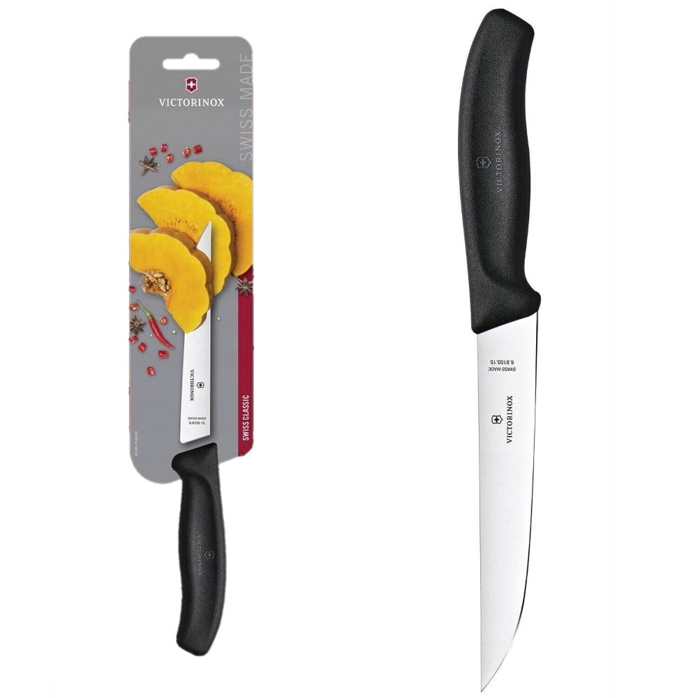 Victorinox Swiss Classic Siyah 15 cm Doğrama Bıçağı