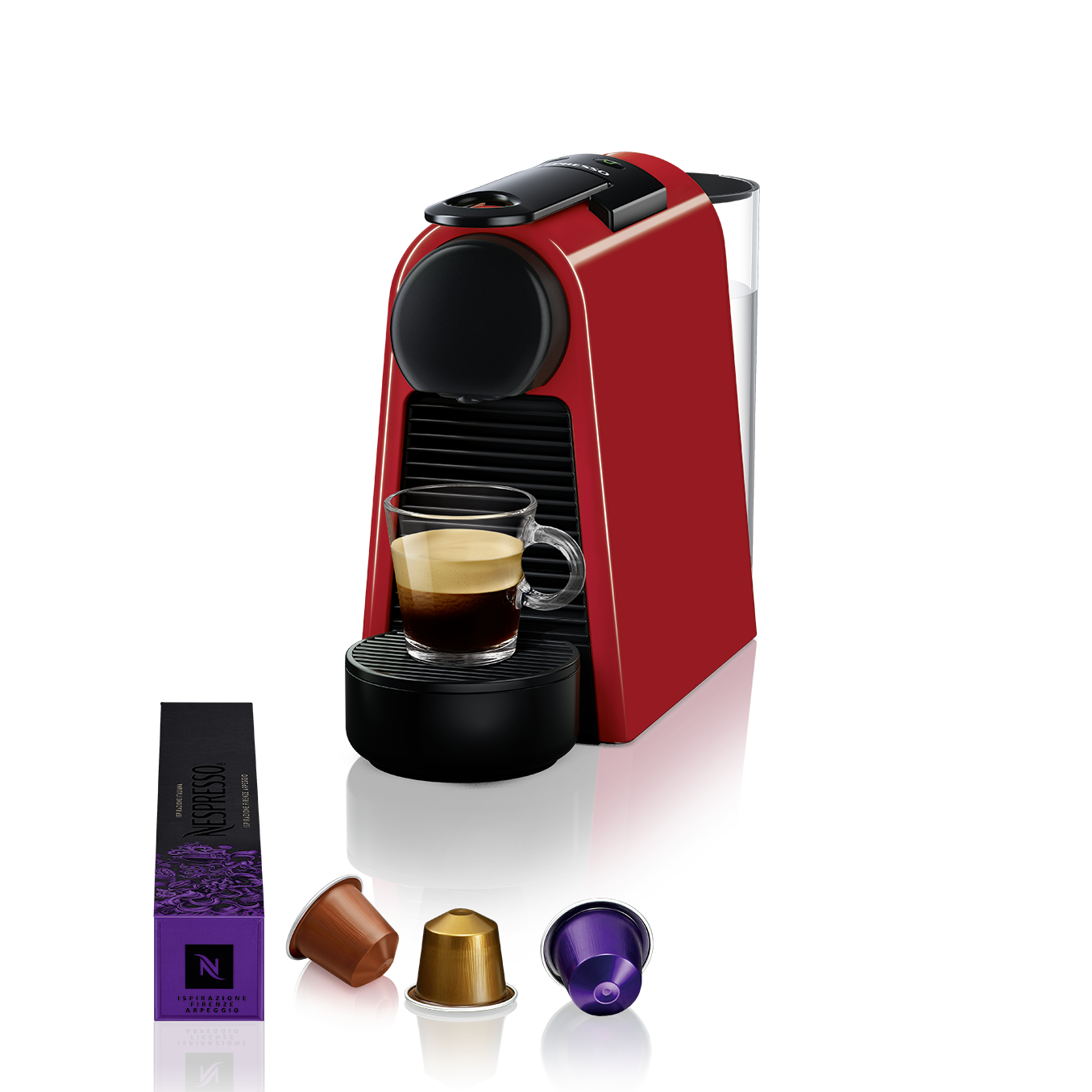 Nespresso D30 Essenza Mini Kırmızı Kahve Makinesi