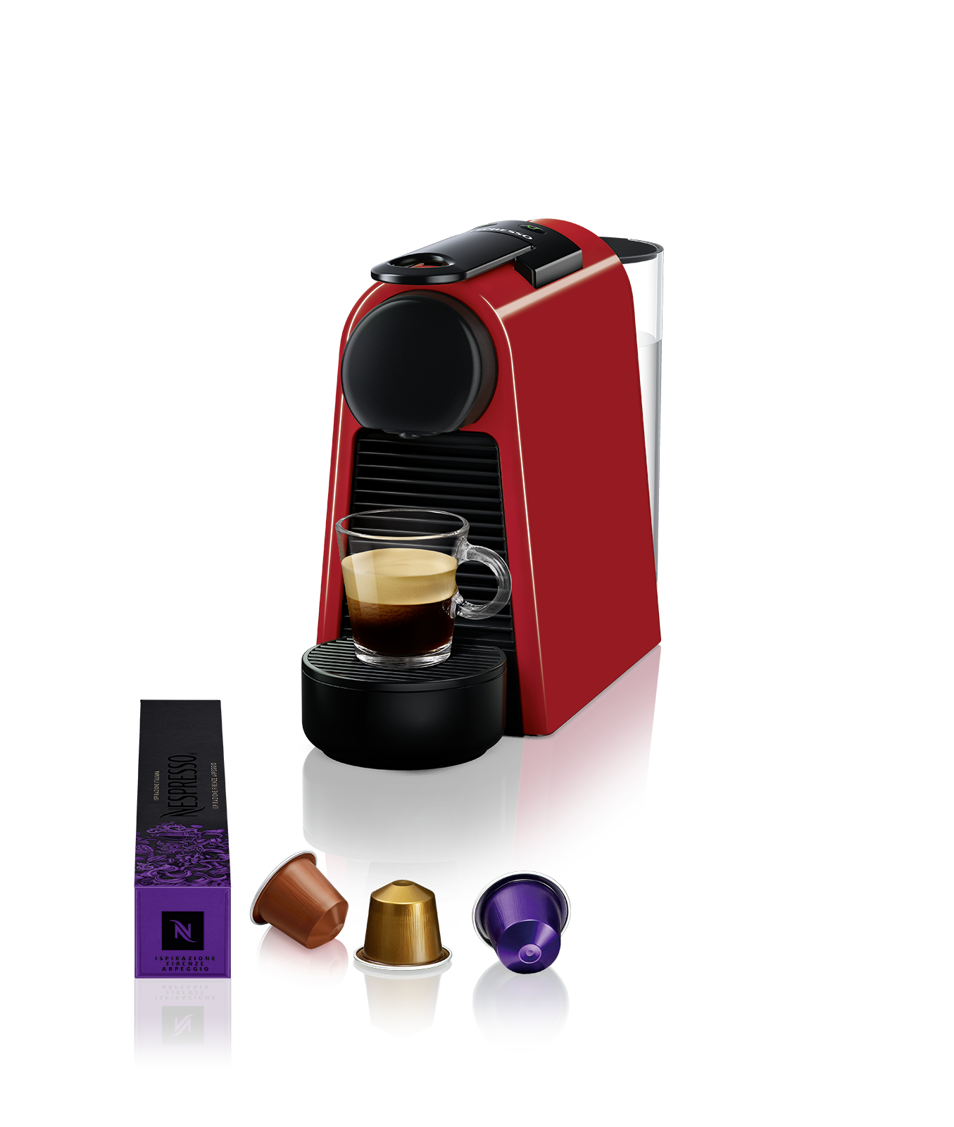 Nespresso D30 Essenza Mini Kırmızı Kahve Makinesi