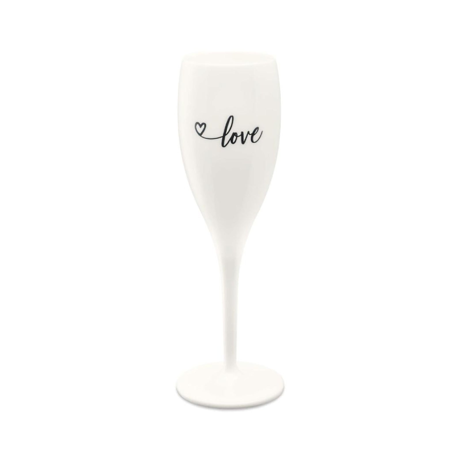 Koziol Superglass Love Beyaz Kadeh 100 ml