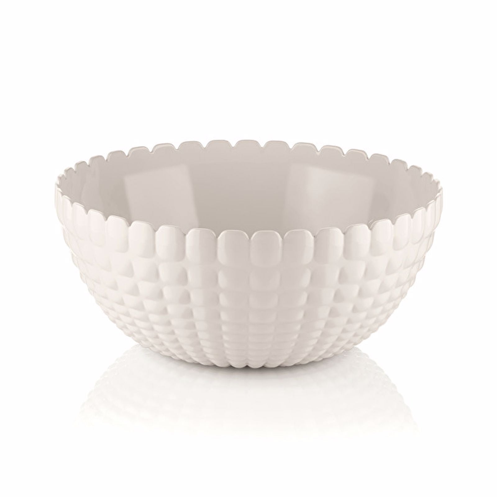 Guzzini Tiffany L Bowl Kase Süt Beyaz