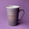 Jumbo Joy Grey Mug