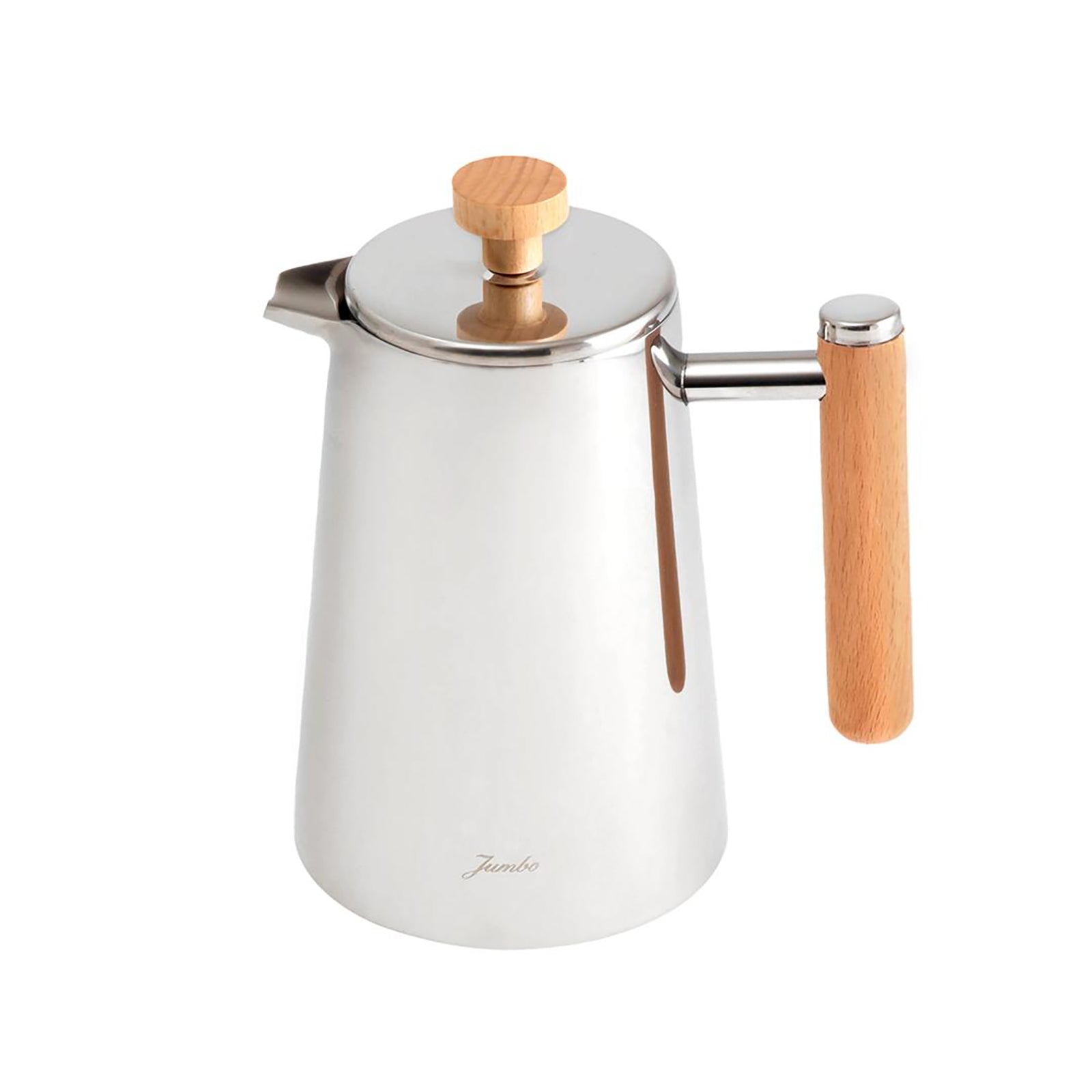 Jumbo Ventı X Double Wall Celık French Press 800 Ml Ahsap Sa