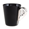 Jumbo Golf Line Club Parlak Siyah Mug 325 ml