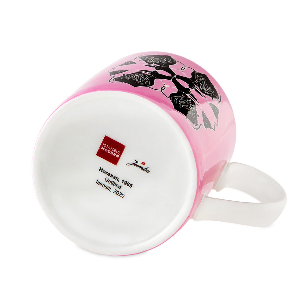 Jumbo X İstanbul Modern Horasan-İsimsiz Pembe Mug