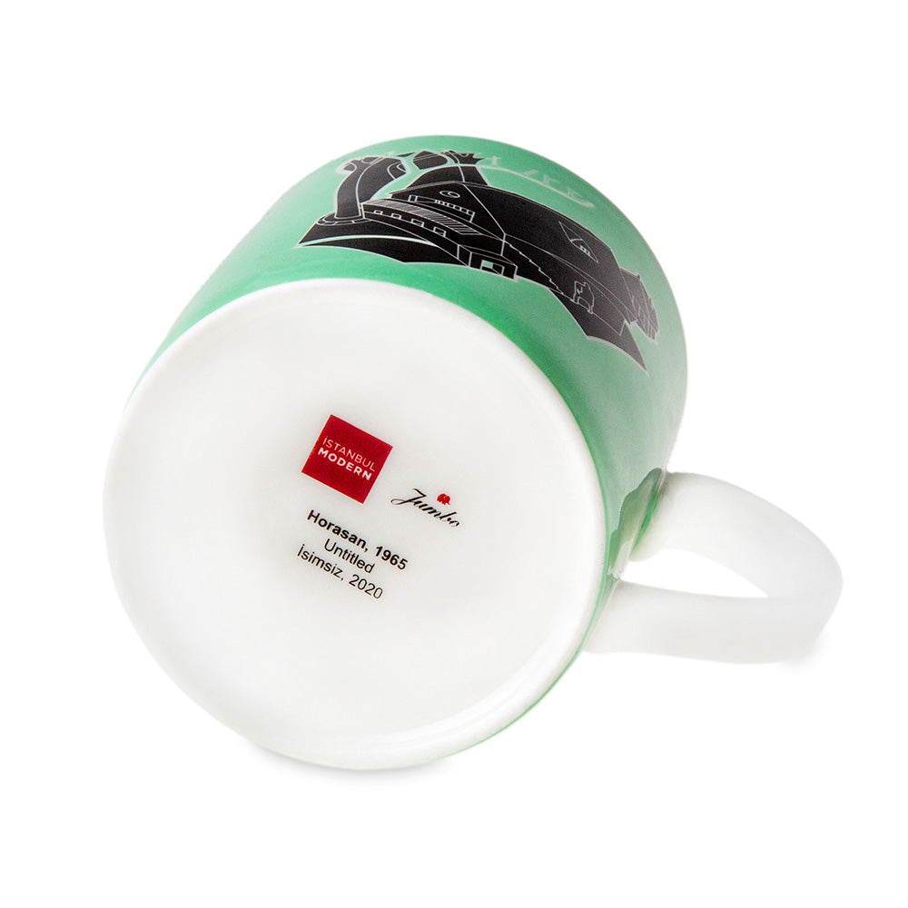 Jumbo X İstanbul Modern Horasan-İsimsiz Yeşil Mug