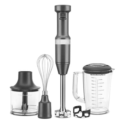 Kitchenaid El Blenderi Aksesuarli 5KHBV83EDG Charcoal Grey