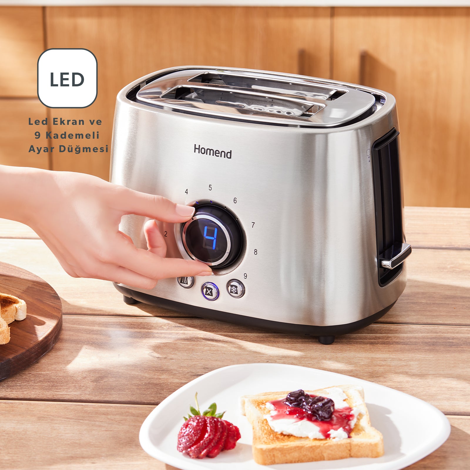 HOMEND BREADFAST 1502H EKMEK KIZARTMA