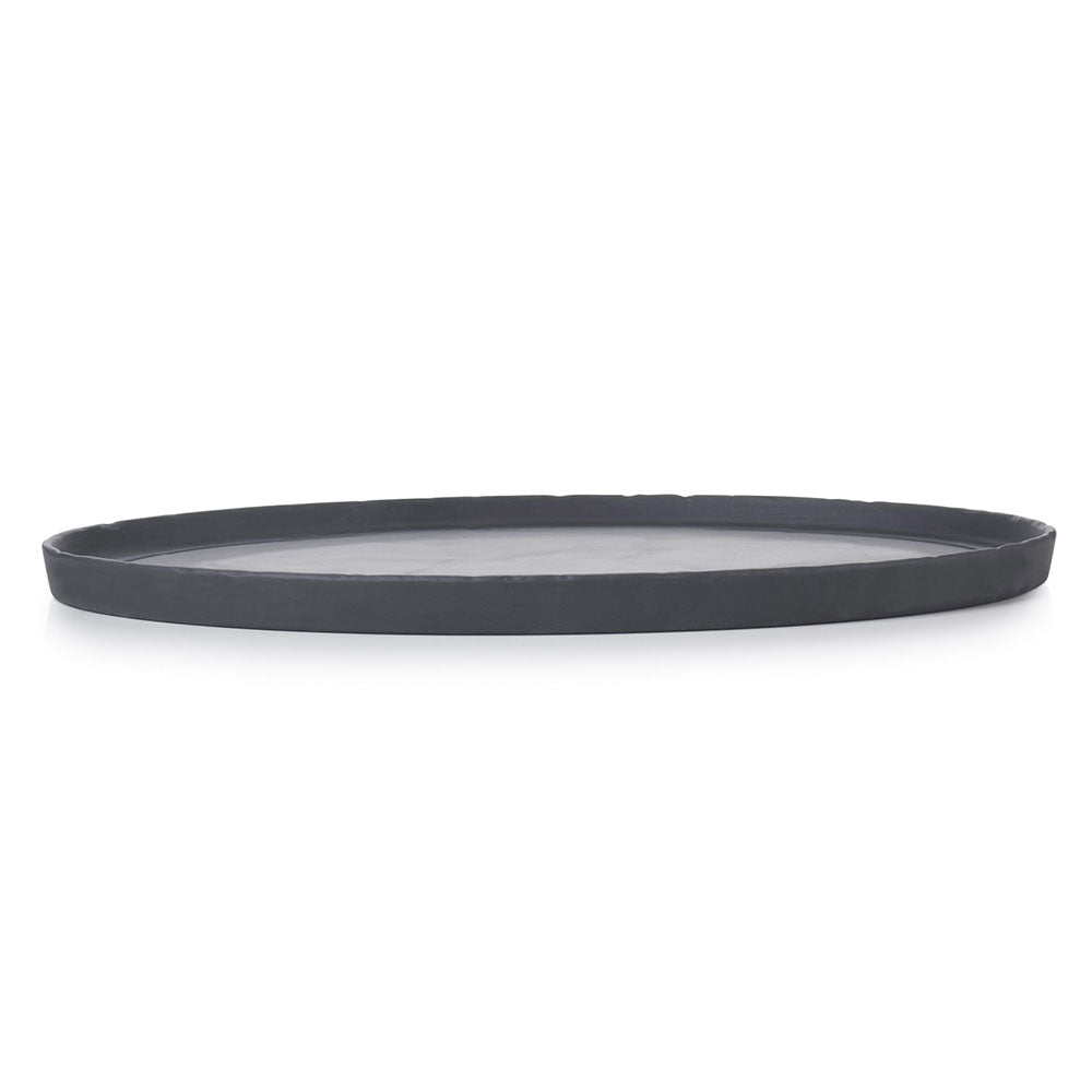 Revol Basalt Siyah Oval Tabak 35 cm