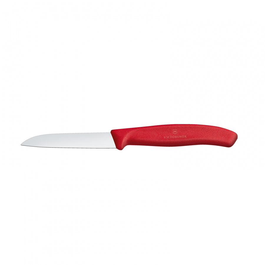 Victorinox 6.7401 Kırmızı Düz Fibrox Soyma Bıçağı 8 cm