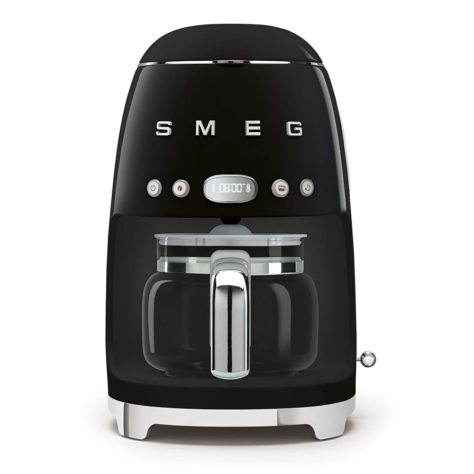 Smeg Linea 50'S Retro Style -Filtre Kahve Makinesi - Black Dcf02Bleu