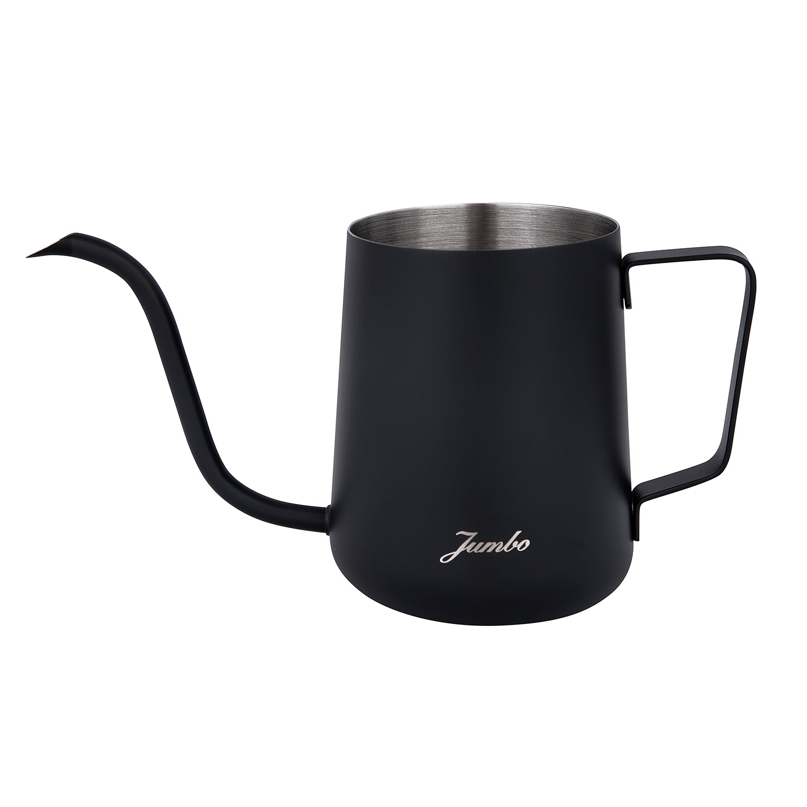 Jumbo Venti Siyah Çelik Coffe Kettle 600 ml