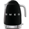 Smeg Isı Ayarlı Kettle Black Klf04Bleu