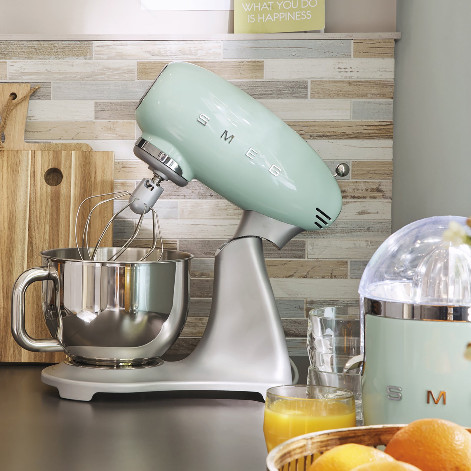 Smeg Hamur Karıştırma Makinesi Green Smf02Pgeu