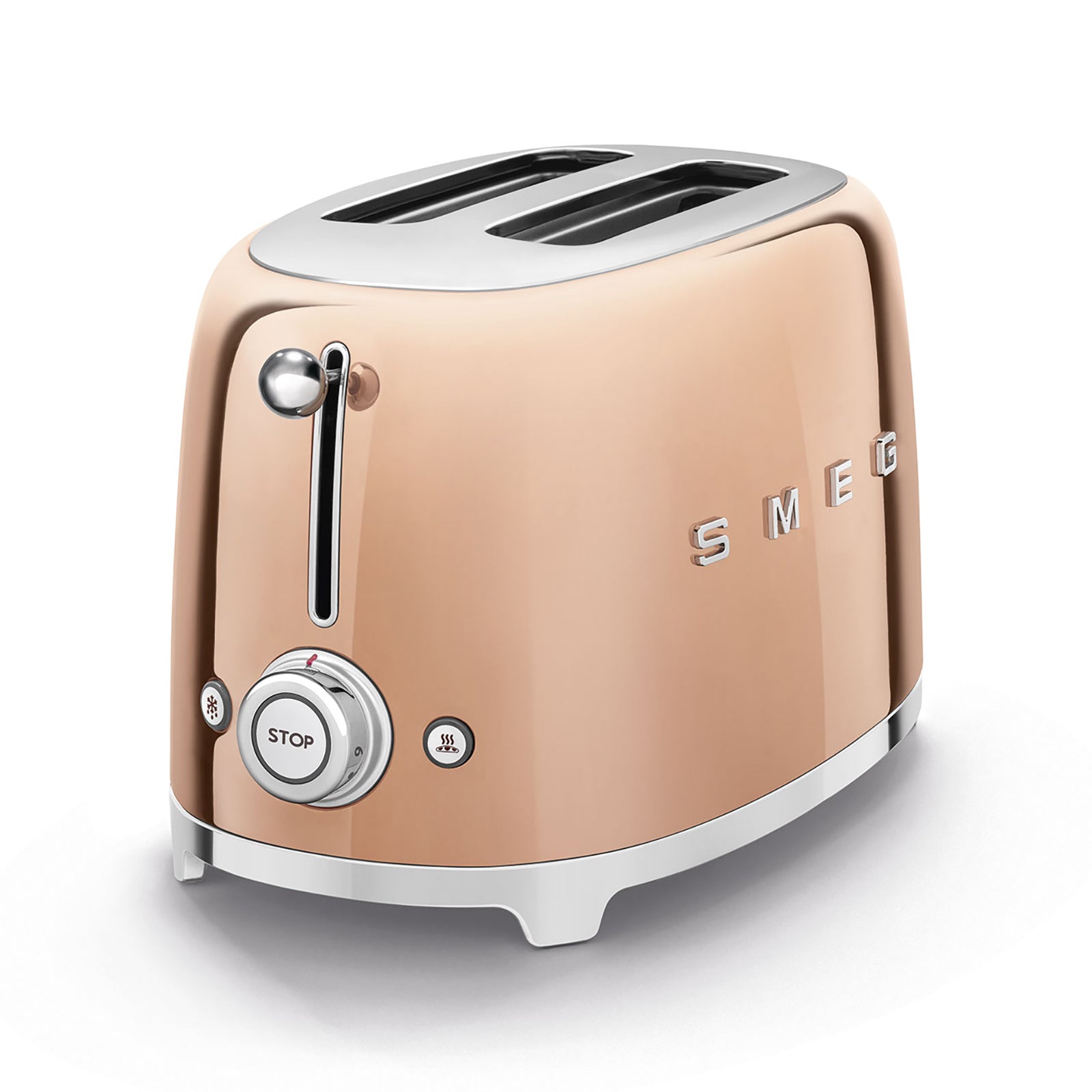 Smeg 2X2 Ekmek Kızartma Rose Gold Tsf01Rgeu